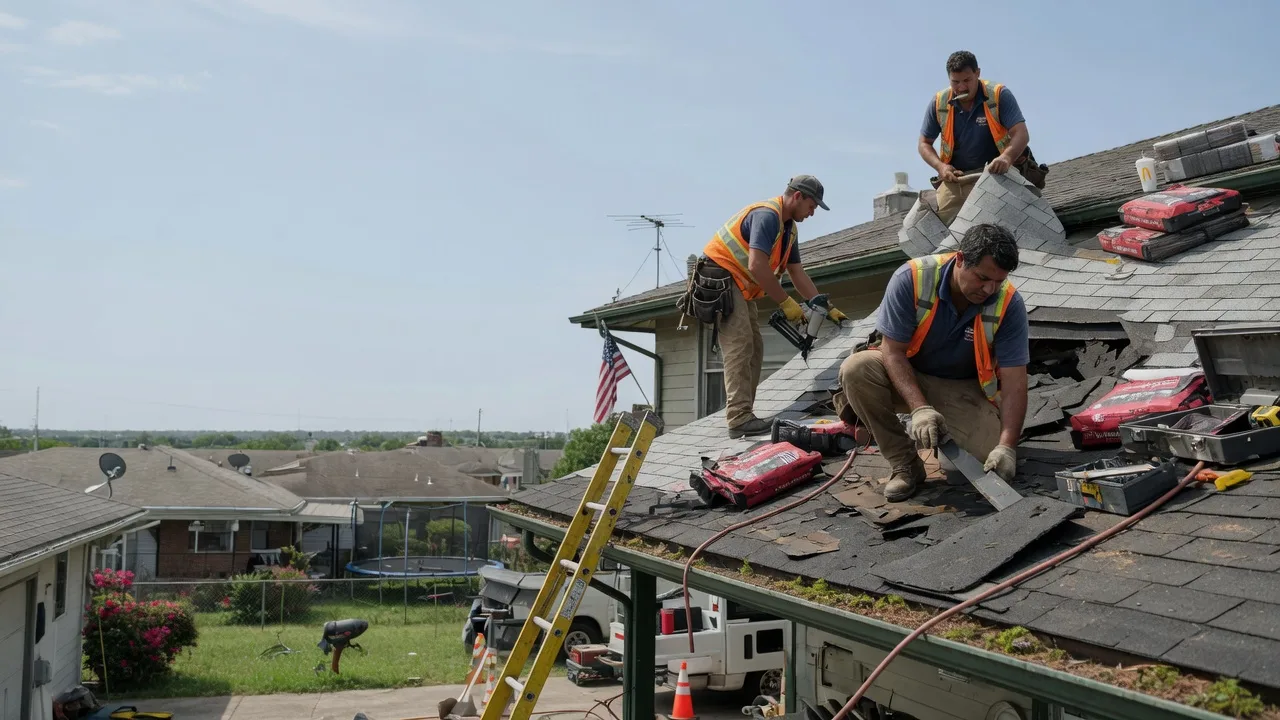 Roof Repair in Webbers Falls, OK near me